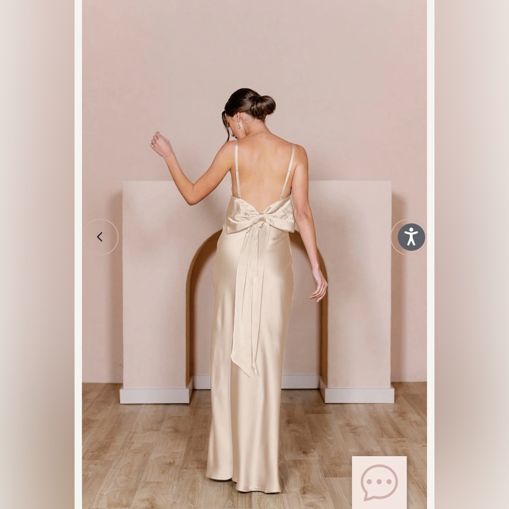 Steph Satin Dress